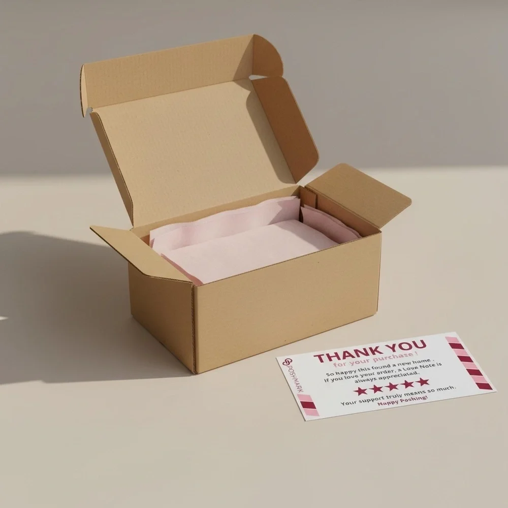 Poshmark Thank You Cards - 50 - Perfect for small business- Thank You Card